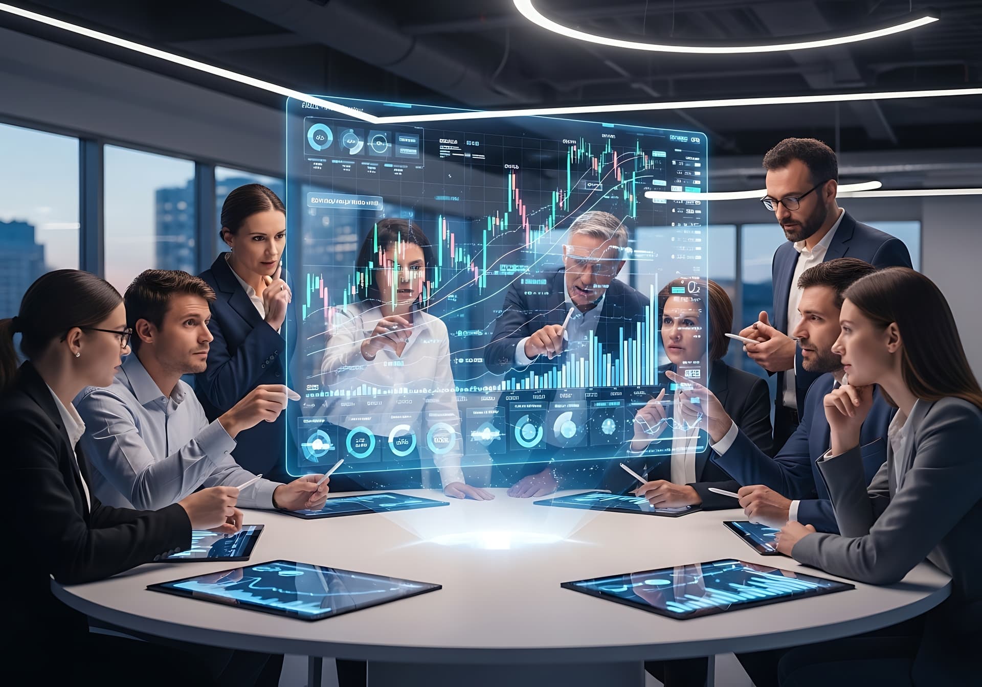 Business leaders managing overwhelming volumes of AI-generated insights