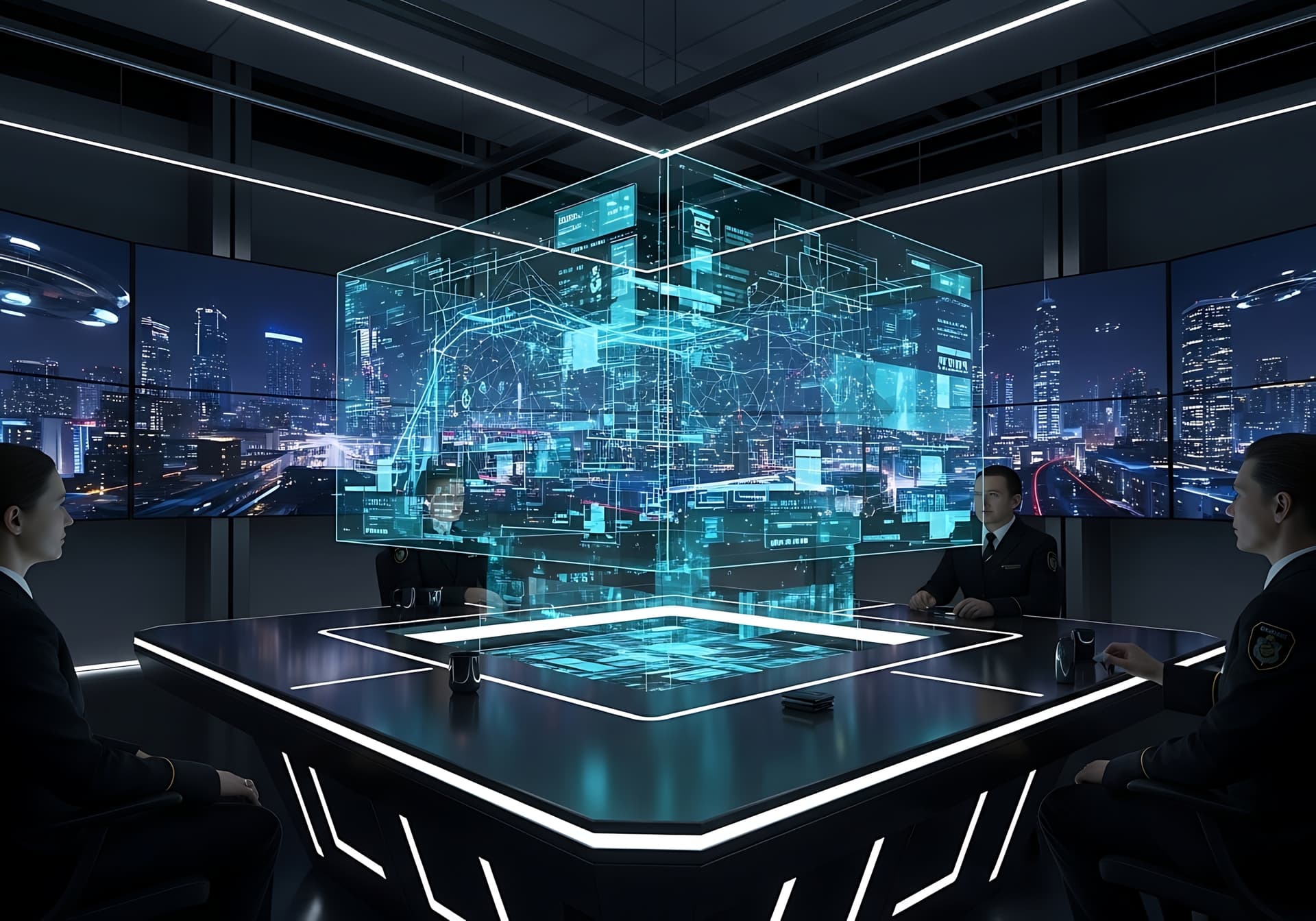 Enterprise AI agents coordinating workflows across multiple business systems